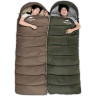 Спальный мешок NATUREHIKE U SERIES U150 двойной хлопок осень-зима Green 6927595764398